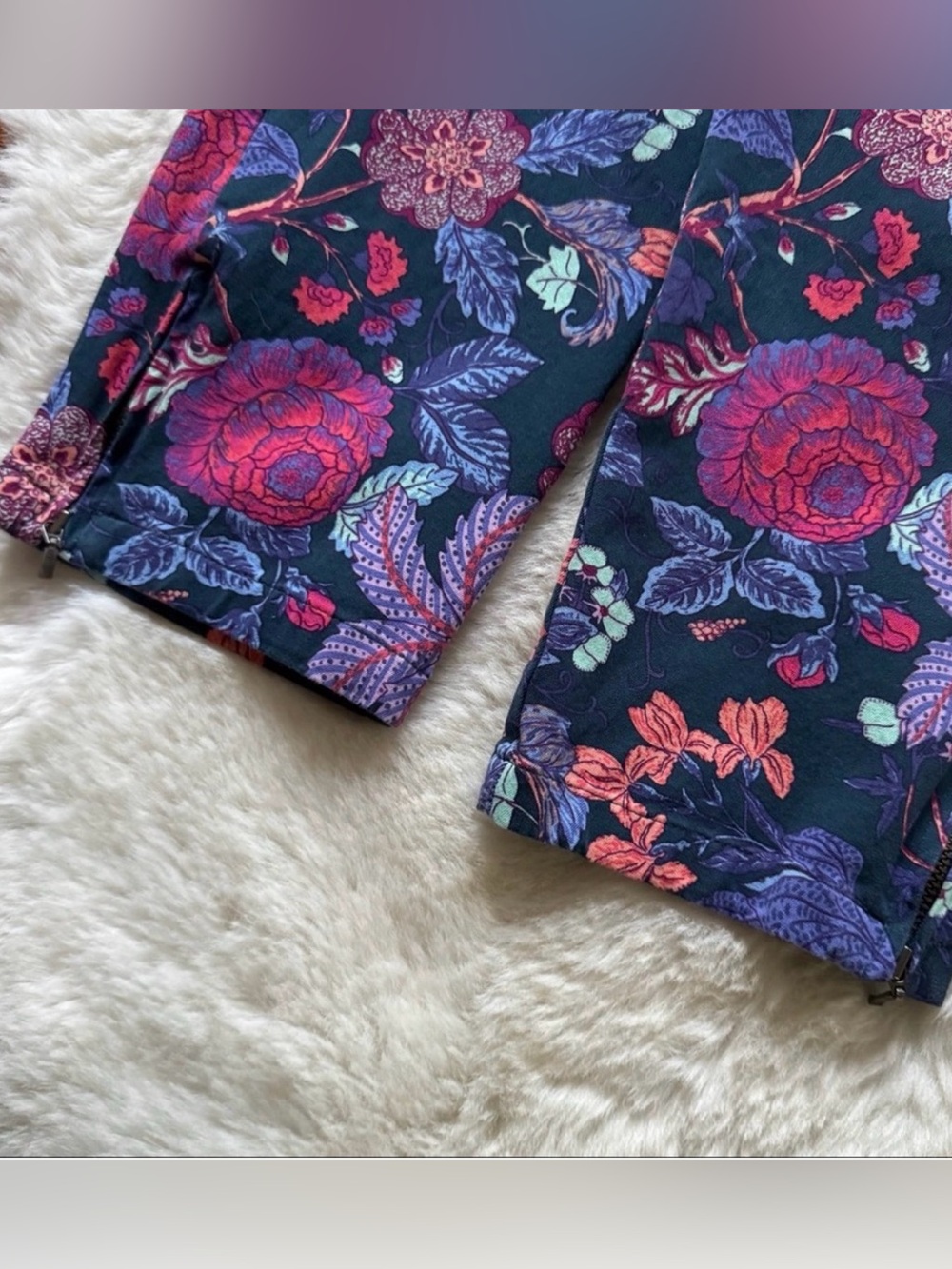 Soft Surroundings Superla Ankle Zip Pull On Pants🌸Sz MED- EUC - Picture 6 of 6